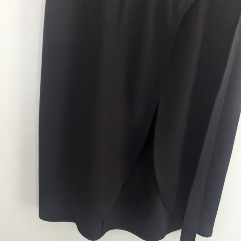 Women's Escada 34 Black True Wrap Tulip Skirt Size Small - Picture 6 of 8